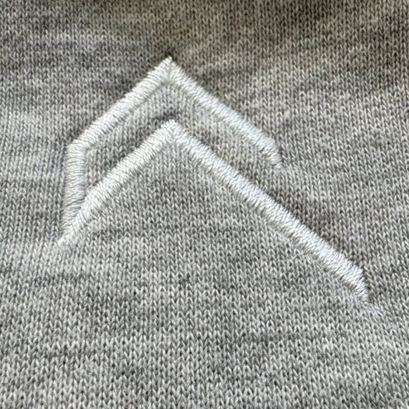 Oner Active Classic Lounge Oversized Crew Neck Sweatshirt | Silver Marl - Medium - Picture 9 of 11